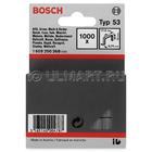 Скобы T53 6мм (1000шт)  нерж. Bosch
